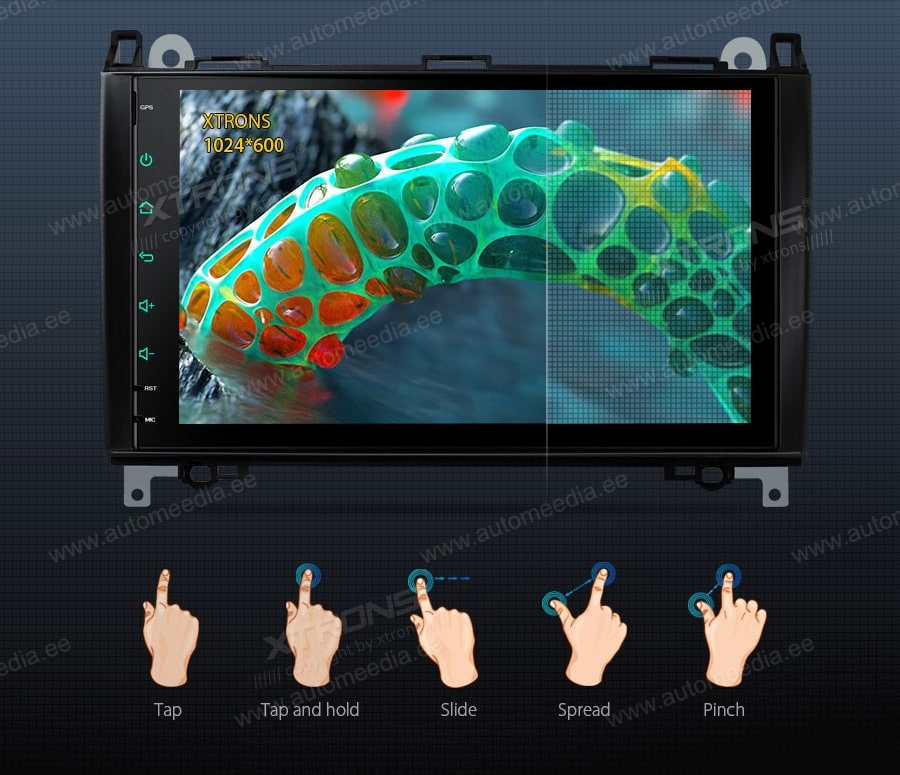 Skoda Octavia | Yeti (2008-2013)  XTRONS PE71CTS XTRONS PE71CTS 1080P Video Touch Screen