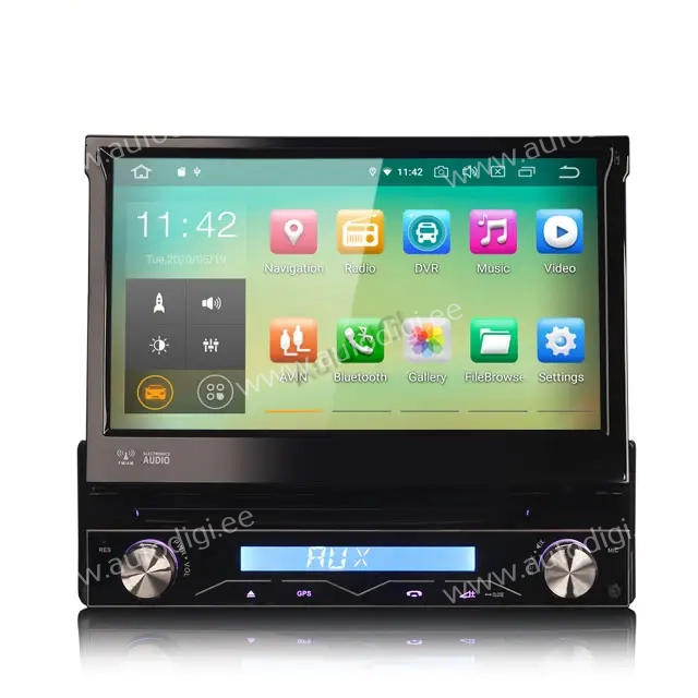 1 DIN Automedia ES8588U merkkikohtainen Android GPS multimedia näyttösoitin