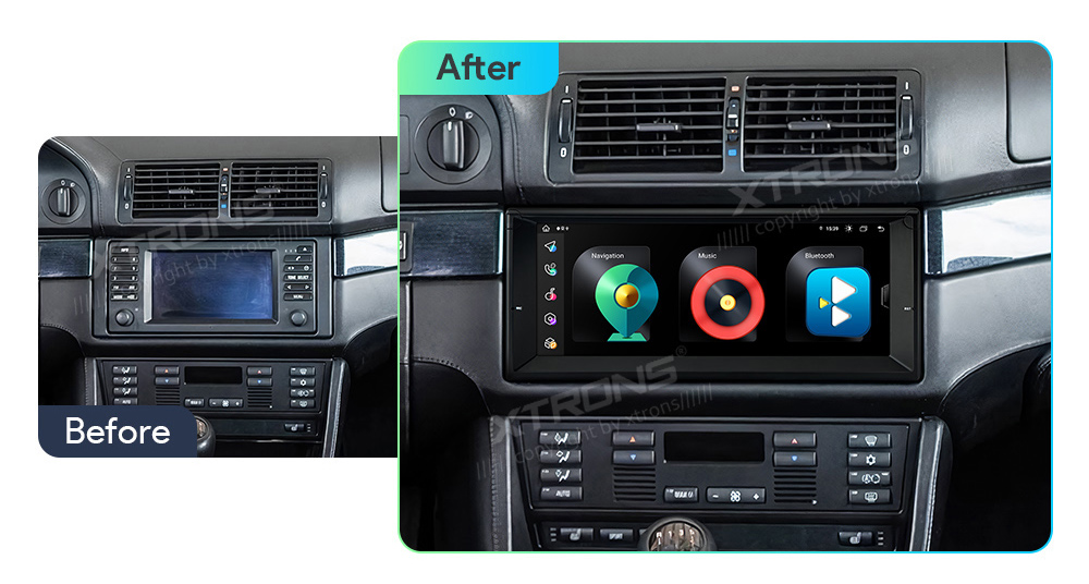 XTRONS IA1239BLHS Car multimedia GPS player with Custom Fit Design