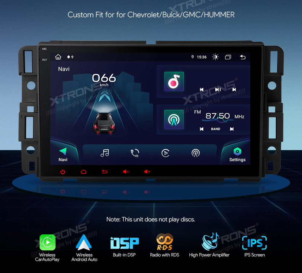 XTRONS IA82JCCLS Car multimedia GPS player with Custom Fit Design
