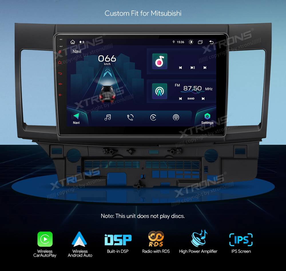 XTRONS IAP12LSMS Mudelikohane android multimeediakeskus gps naviraadio