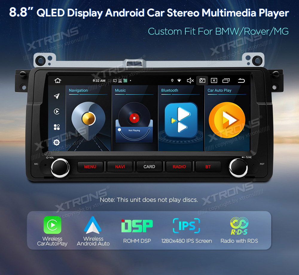 XTRONS IX8246BHL Car multimedia GPS player with Custom Fit Design