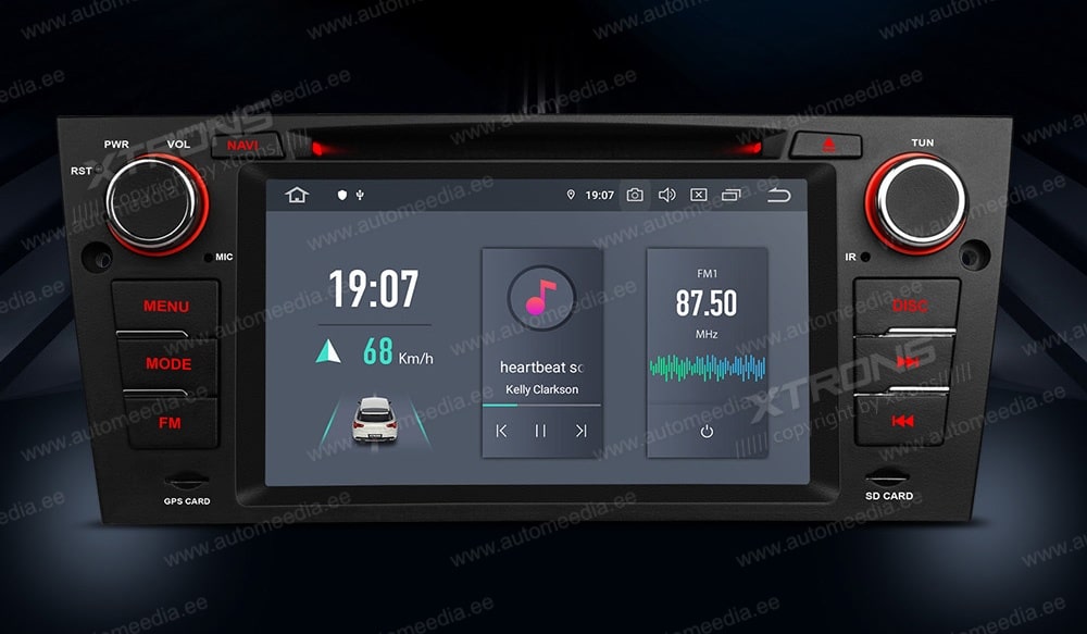 BMW 3. seeria E90 | E91 | E92 | E93 (2005-2012) ilma originaal ekraanita autole XTRONS PQS7090B Mudelikohane android multimeediakeskus gps naviraadio