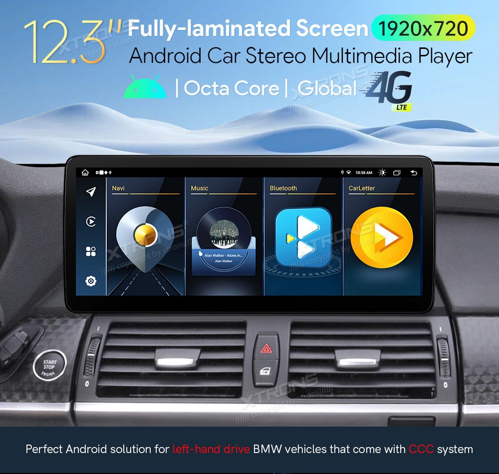 XTRONS QLB22CCB12X5L Mudelikohane android multimeediakeskus gps naviraadio