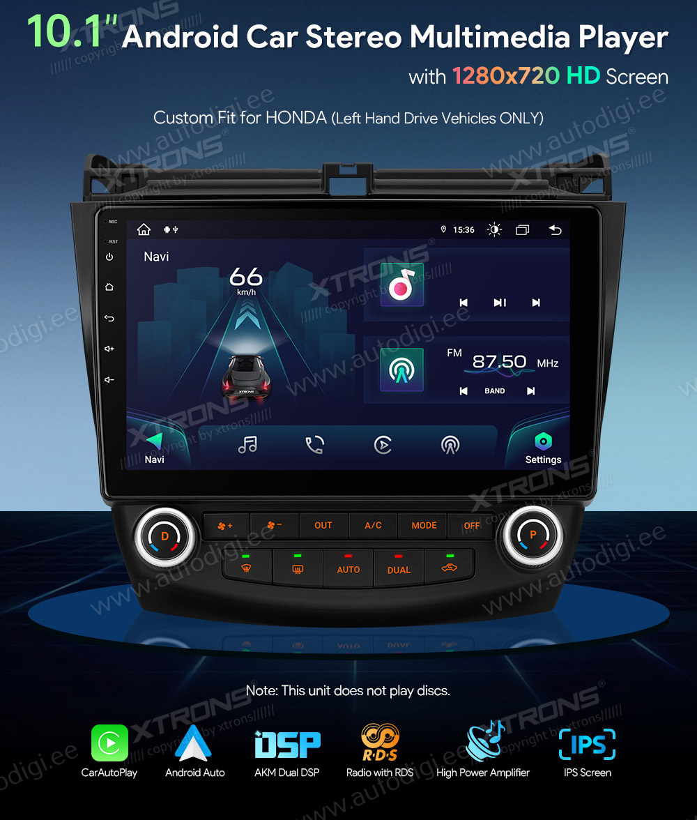 XTRONS IAP12ACH_L Mudelikohane android multimeediakeskus gps naviraadio