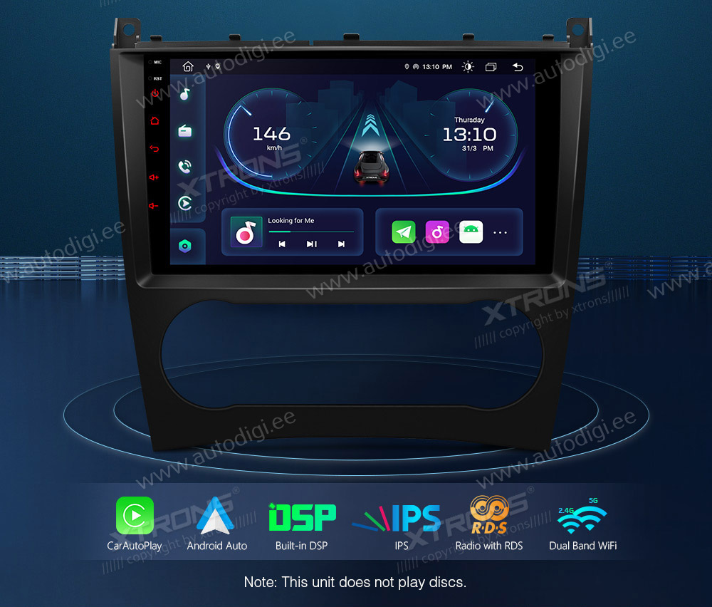 XTRONS PEP92M209 Mudelikohane android multimeediakeskus gps naviraadio