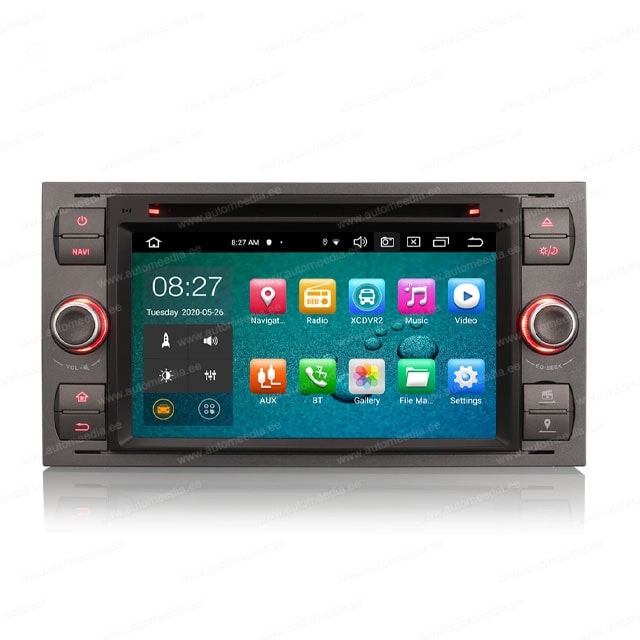 Auto Rádio Ford Fiesta GPS Bluetooth USB Android 2009 2010 2011
