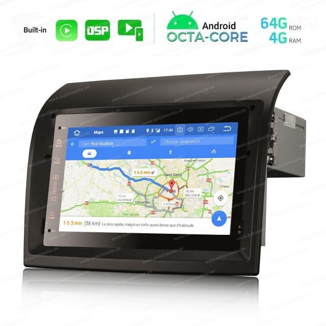 Android 12 Car Stereo Radio for Fiat Ducato Citroen Jumper Peugeot  Boxer,Octa Core 4G + 64G 7 IPS Touchscreen GPS Navigation Head Unit  Bluetooth 5.0