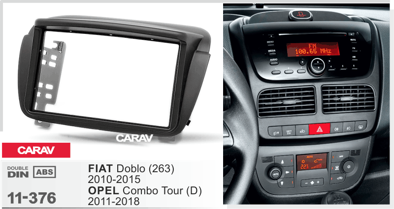 VW Golf MK5 stereo radio Facia Fascia adapter panel plate trim CD surround:  : Automotive