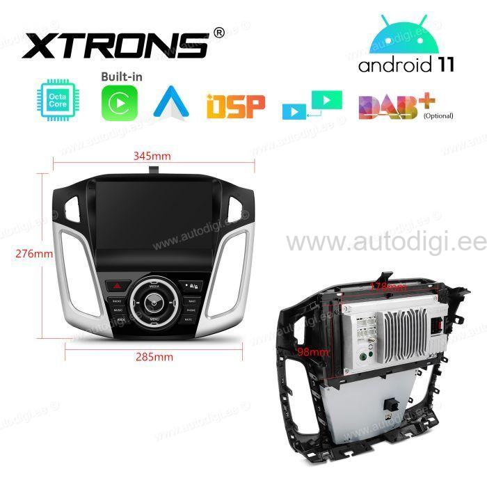 Radio Estéreo Android Gps Ford Focus Mk 3 2012-2019 4+32 G