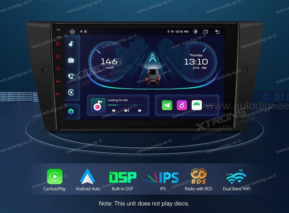 XTRONS PEP9190B Mudelikohane android multimeediakeskus gps naviraadio