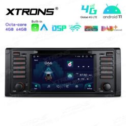 BMW Android 12 autoraadio XTRONS IA7239B GPS naviraadio kasutajaliides