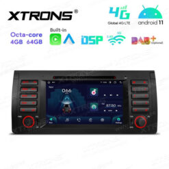 BMW Android 12 autoraadio XTRONS IA7253B GPS naviraadio kasutajaliides