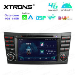 Mercedes-Benz Android 12 autoradio XTRONS IA72M211 GPS näyttösoitin käyttöliittymä