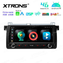 BMW Android 12 autoraadio XTRONS IA8246BLH GPS naviraadio kasutajaliides