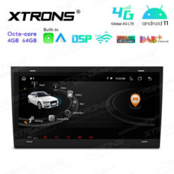 Audi Android 12 autoraadio XTRONS IA82AA4LH GPS naviraadio kasutajaliides