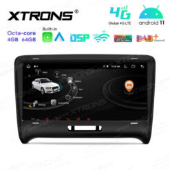 Audi Android 12 autoraadio XTRONS IA82ATTLH GPS naviraadio kasutajaliides