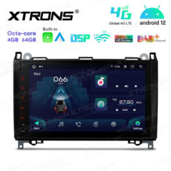 Mercedes-Benz Android 12 autoraadio XTRONS IA92M245L GPS naviraadio kasutajaliides