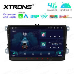 Volkswagen Android 12 autoradio XTRONS IA92MTVL GPS näyttösoitin käyttöliittymä