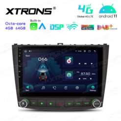 Lexus Android 12 autoraadio XTRONS IAP12ISL GPS naviraadio kasutajaliides