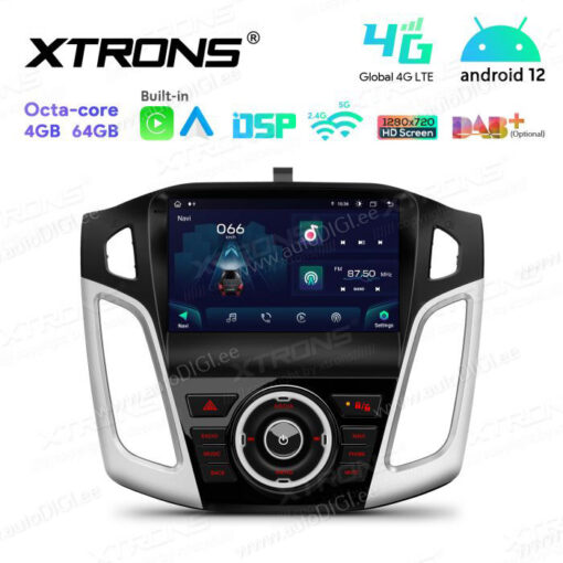 Ford Android 12 autoradio XTRONS IAP92FSFB GPS näyttösoitin käyttöliittymä