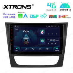 Mercedes-Benz Android 12 autoraadio XTRONS IAP92M211 GPS naviraadio kasutajaliides