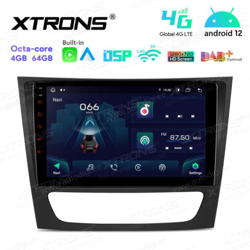 Mercedes-Benz Android 12 autoradio XTRONS IAP92M211 GPS näyttösoitin käyttöliittymä