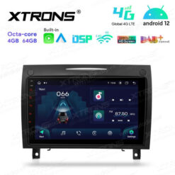 Mercedes-Benz Android 12 autoraadio XTRONS IAP92M350 GPS naviraadio kasutajaliides