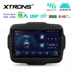 Jeep Android 12 autoraadio XTRONS IAP92RGJ GPS naviraadio kasutajaliides