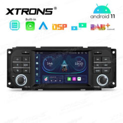 Jeep Android 12 autoraadio XTRONS PE52WRJL GPS naviraadio kasutajaliides