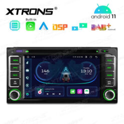 Toyota Android 12 autoraadio XTRONS PE62HGT GPS naviraadio kasutajaliides