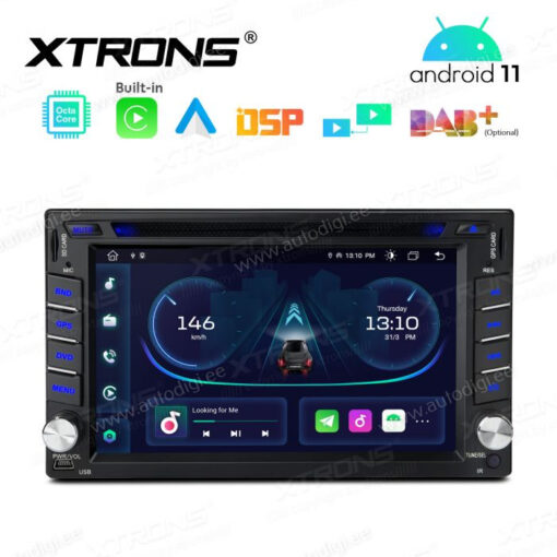 Nissan Android 12 autoradio XTRONS PE62UNN GPS näyttösoitin käyttöliittymä