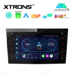 Opel Android 11 autoradio XTRONS PE71VXL GPS näyttösoitin käyttöliittymä