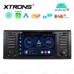 BMW Android 12 autoraadio XTRONS PE7239B GPS naviraadio kasutajaliides