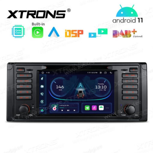 BMW Android 12 autoradio XTRONS PE7239B GPS näyttösoitin käyttöliittymä