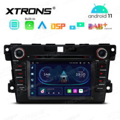 Mazda Android 12 autoraadio XTRONS PE72CX7M GPS naviraadio kasutajaliides