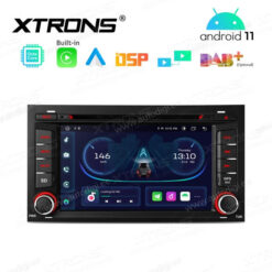 Seat Android 12 autoraadio XTRONS PE72LES GPS naviraadio kasutajaliides
