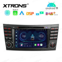Mercedes-Benz Android 12 autoraadio XTRONS PE72M211 GPS naviraadio kasutajaliides