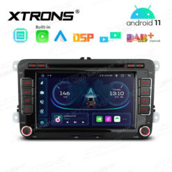 Volkswagen Android 12 autoradio XTRONS PE72MTV GPS näyttösoitin käyttöliittymä