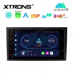 Audi Android 11 autoraadio XTRONS PE81A4AL GPS naviraadio kasutajaliides