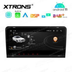 Audi Android 11 autoradio XTRONS PE81AA3LH GPS näyttösoitin käyttöliittymä