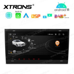 Audi Android 11 autoraadio XTRONS PE81AA4LH GPS naviraadio kasutajaliides