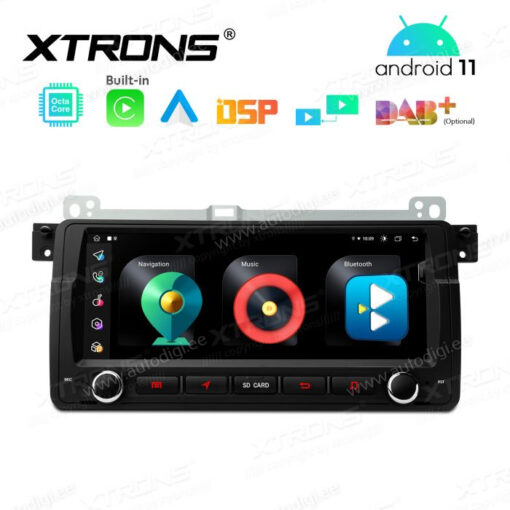 BMW Android 12 car radio XTRONS PE8246BL GPS multimedia player