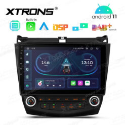 Honda Android 12 autoraadio XTRONS PEP12ACH_L GPS naviraadio kasutajaliides