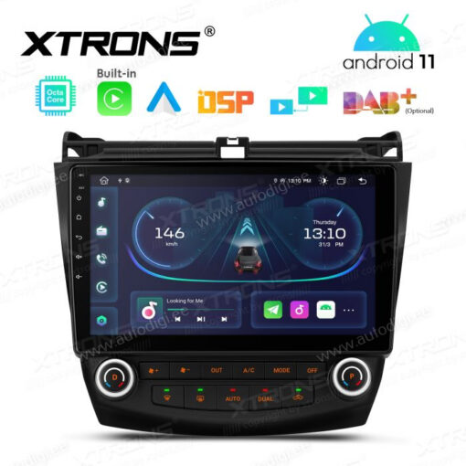 Honda Android 12 autoradio XTRONS PEP12ACH_L GPS näyttösoitin käyttöliittymä