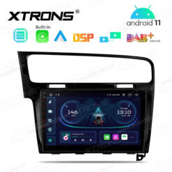 Volkswagen Android 12 autoradio XTRONS PEP12GFV-LB GPS näyttösoitin käyttöliittymä
