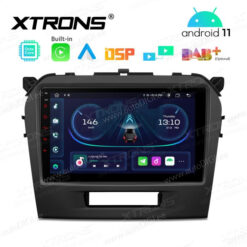 Suzuki Android 11 autoraadio XTRONS PEP91GVS GPS naviraadio kasutajaliides
