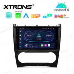 Mercedes-Benz Android 12 autoraadio XTRONS PEP92M209 GPS naviraadio kasutajaliides