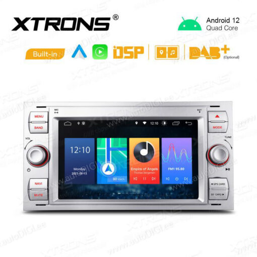Ford Android 12 autoradio XTRONS PSF72QSFA_S GPS näyttösoitin käyttöliittymä