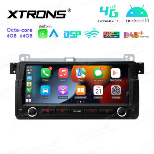 BMW Android 12 андроид радио XTRONS IA8246BLH Apple Carplay интерфейс